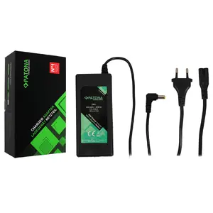 Laptop charger PATONA 2562, indoor AC, input 100–240V, output 4.74A, black