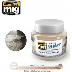 Акриловая вода Vallejo Ammo Wild River Waters 250 мл