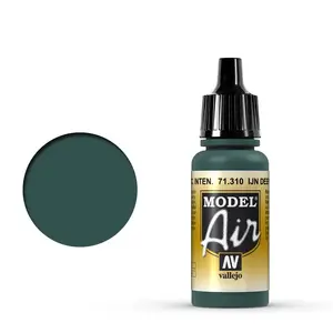 Akrila krāsa VALLEJO 71.310 (IJN Deep Dark Green) 17 ml pudele