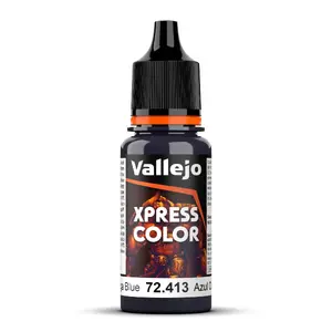 Akrila krāsa VALLEJO 72.413 Zila 18 ml, šķidra modeļu krāsa, 1 gab.
