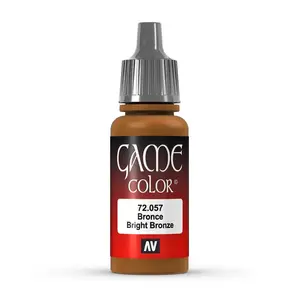 Acrylic paint VALLEJO Bronze 17 ml (model 72.057)