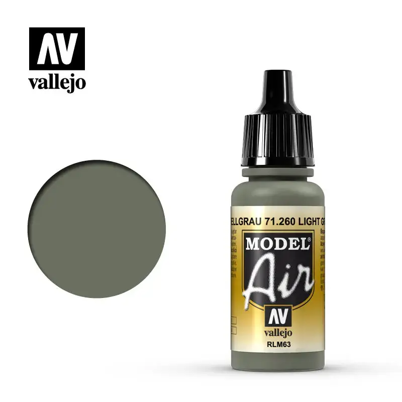 Акриловая краска VALLEJO 71.260 Серый 17 мл Photo 2