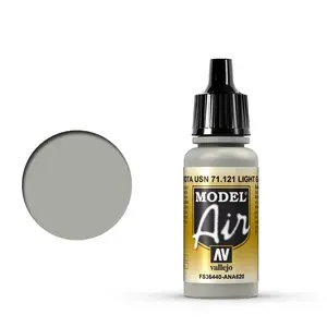 Akrila krāsa VALLEJO 71.121 pelēka 17 ml — šķidra modeļu krāsa