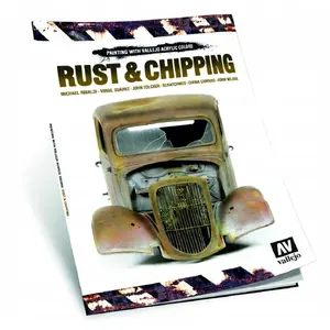 Book VALLEJO 75.011 Rust & Chipping — techniques for weathering effects