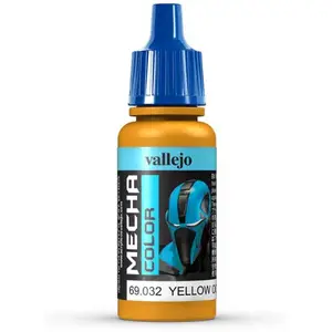 Akrila krāsa VALLEJO 69.032 Brown (Yellow Ochre), pudelīte 17 ml