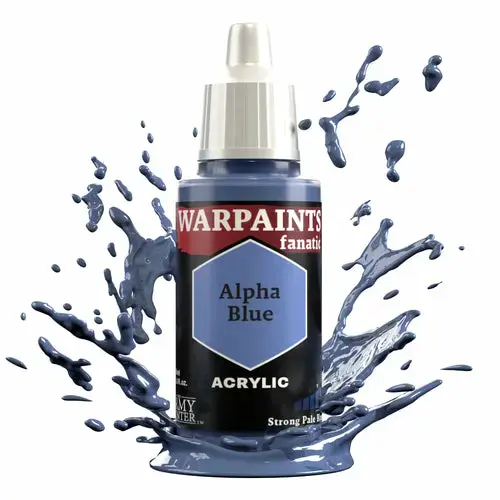 Army Painter Warpaints Fanatic Alpha Blue akrila krāsa Photo 2