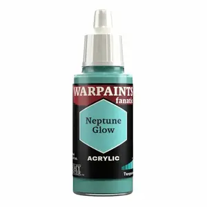 Akrila krāsa Army Painter Warpaints Fanatic Neptune Glow — tirkīzzila, šķidra, 1 gab.