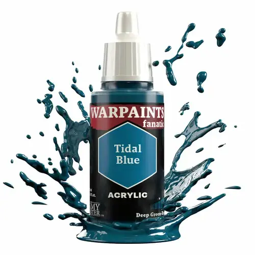 Akrila krāsa Army Painter Warpaints Fanatic Tidal Blue Photo 2