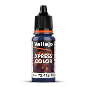 Akrila krāsa VALLEJO 72.412 Zila 18 ml (šķidra) — 1 gab.