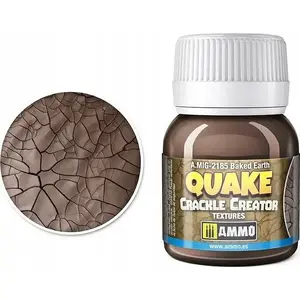 Texture Paint Vallejo Ammo Quake Crackle Creator Textures Baked Earth 40 ml