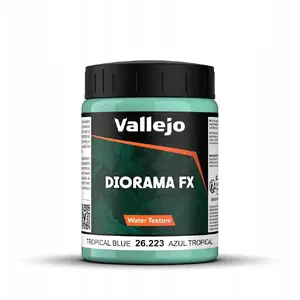 VALLEJO Diorama FX Water Textures - Tropical Water (200 ml) - bottle