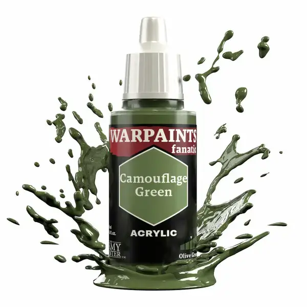 Akrila krāsa Army Painter Warpaints Fanatic Camouflage Green Photo 2