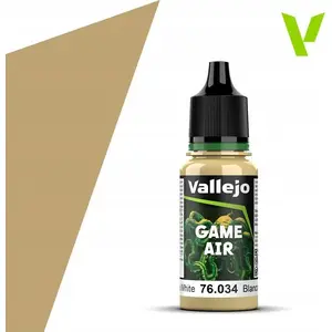 Akrila gaisa pistoles krāsa VALLEJO Game Air Bone White 18 ml