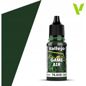Akrila gaisa krāsa VALLEJO Game Air Tumši zaļa 18 ml