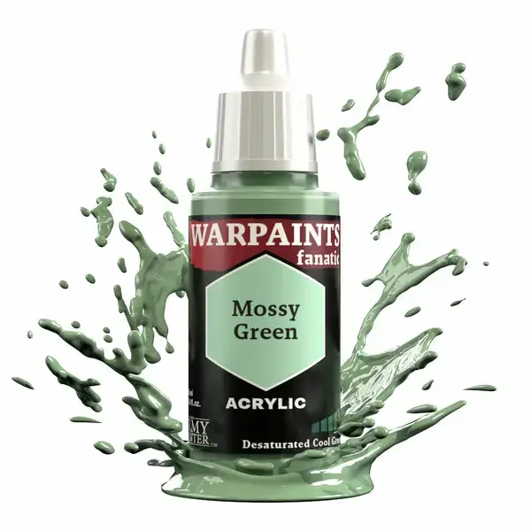 Krāsa Army Painter Warpaints Fanatic Mossy Green Photo 2