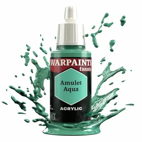Akrila krāsa Army Painter Warpaints Fanatic Amulet Aqua Photo 2