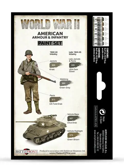 Acrylic paint VALLEJO 70.203 — 17 ml Photo 2