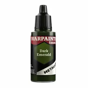 Ūdens bāzes metāliska krāsa Army Painter Warpaints Fanatic Metallic Dark Emerald 18 ml