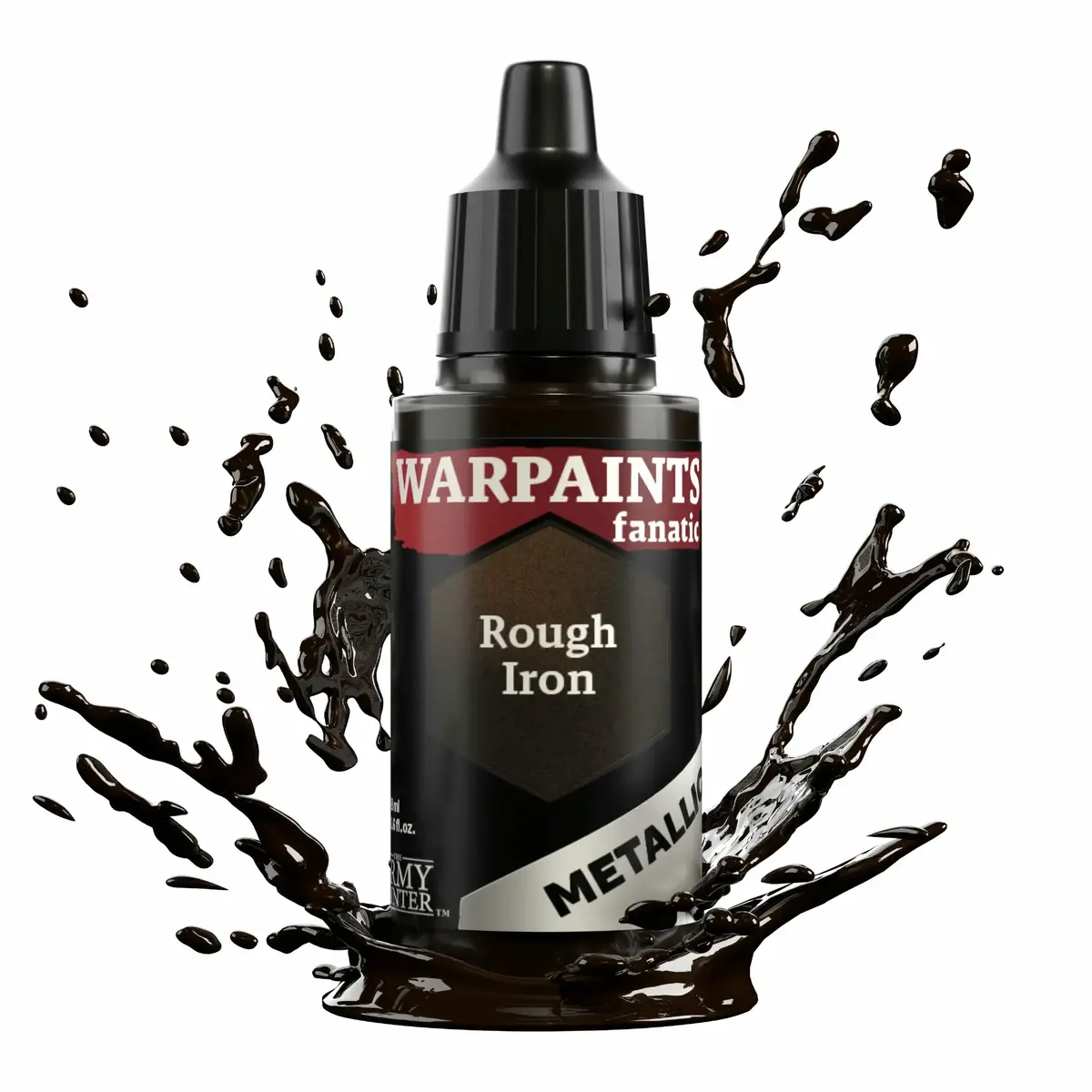 Army Painter Warpaints Fanatic Metallic Rough Iron krāsa Photo 2