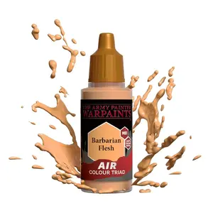 Akrila krāsa Army Painter Warpaints Air Barbarian Flesh — dzeltena, šķidra, 31 g