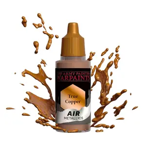 Akrila krāsa Army Painter Warpaints Air Metallics True Copper — 31 g, šķidra metāliska varš
