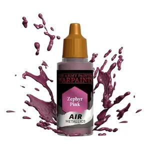 Akryla Air Metallics krāsa Army Painter — Zephyr Pink, 31 g, šķidrums, 1 gab.