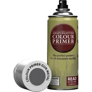 Грунтовка-спрей Army Painter Colour Primer - Gun Metal (2022) для миниатюр и моделей