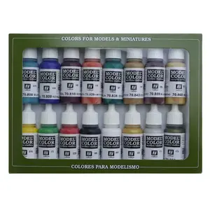 Akrila krāsu komplekts VALLEJO 70.142 — 16 x 17 ml (dažādas krāsas)