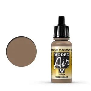 Acrylic Paint VALLEJO 71.125 Brown 17 ml — Liquid Model & Hobby Paint