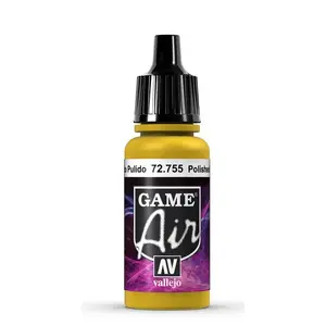Acrylic paint bottle VALLEJO 72.755 Polished Gold 17 ml