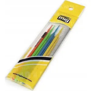 VALLEJO Vallejo Ammo Sniperbrush Collection Set (7) otas modelēšanai un precīzai krāsošanai
