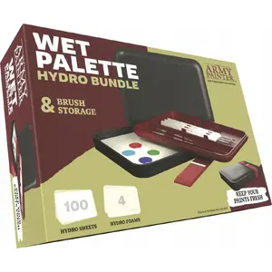 Wet Palette Hydro Bundle & Brush Storage — Army Painter The Army Painter set