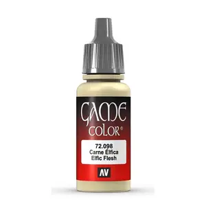 Akriila krāsa VALLEJO 72.098 Elfic Flesh, pudelīte 17 ml — krāsa figūrām