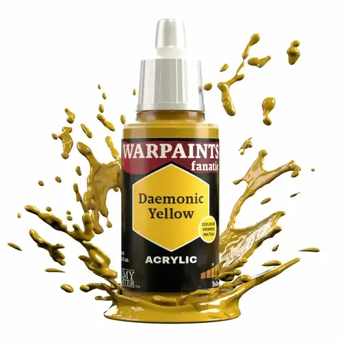 Akrila krāsa Army Painter Warpaints Fanatic Daemonic Yellow Photo 2