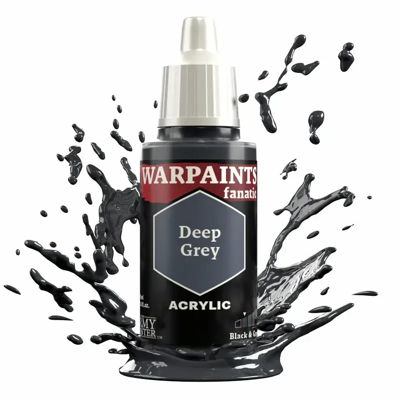Akrila krāsa Army Painter Warpaints Fanatic Deep Grey Photo 2
