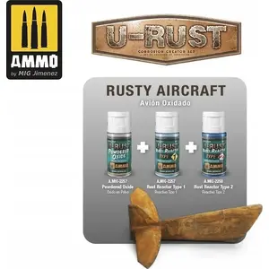 Paint - VALLEJO Vallejo Ammo U-Rust Rust Reactor Type 2 15 ml for Weathering Effects