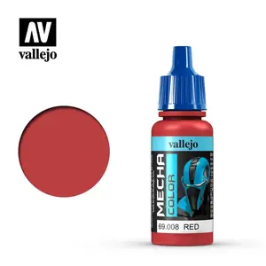 Akrila krāsa VALLEJO 69.008 — sarkana, 17 ml (1 gab.)