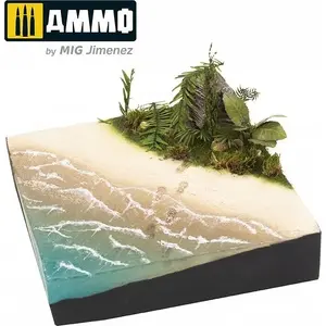 Texture Paint Vallejo AMMO Terraform Premium Textures — Pacific Sand