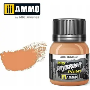 Paint – VALLEJO Vallejo Ammo DIO Drybrush Flesh for dry brushing miniatures