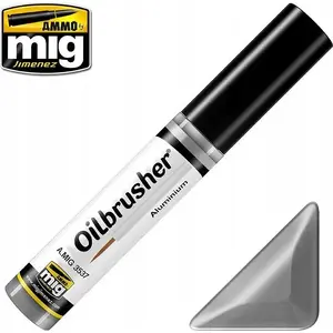 Krāsa — VALLEJO Vallejo Ammo Oilbrusher Aluminium 10 ml