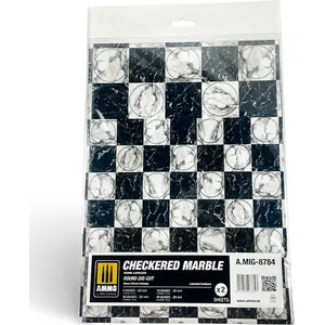 VALLEJO Vallejo Ammo Checkered Marble круговые декали — 2 шт. Photo 1