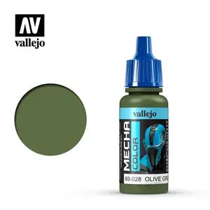 Akrila krāsa VALLEJO 69.028 Olīvu zaļa 17 ml šķidra, bez šķīdinātāja
