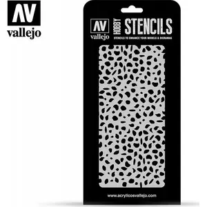 Stencil set VALLEJO Stencils - Luftwaffe WWII Spots Camo for scale models
