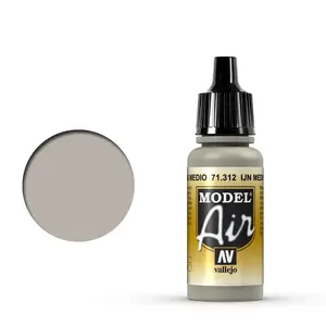 Akrila krāsa VALLEJO 71.312 IJN Medium Grey 17 ml flakons (Black, Grey)