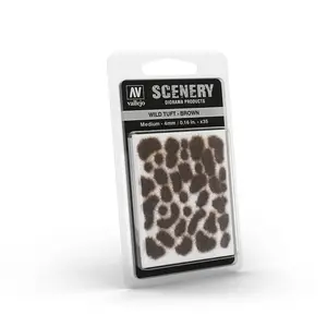 Scale model scenery part VALLEJO SC411 — brown scenic accessory, 1 pc