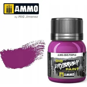 Paint: VALLEJO Ammo DIO Drybrush Purple – drybrush paint for miniatures and dioramas