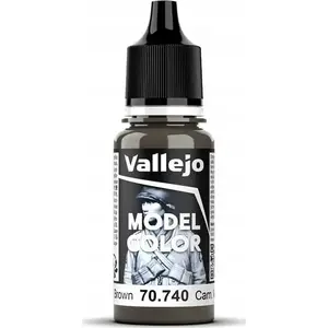 Krāsa - VALLEJO Model Color 70.740 Camouflage Middle Brown (18 ml)