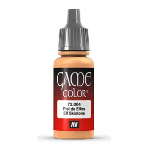 Akrila krāsa pudelītē VALLEJO 72.004 Flesh (Elf Skin Tone) 17 ml