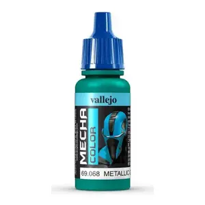 Akrila krāsa VALLEJO 69.068 Metallic Green pudelīte 17 ml