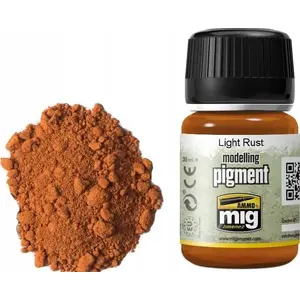 Paint pigment paste VALLEJO Modelling Pigment Light Rust 35 ml
